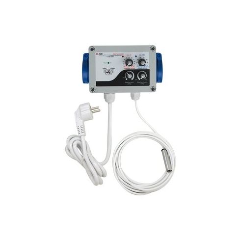 GSE Controller  Temperatur + Luftfeuchtigkeit + Unterdruck  2x 5A