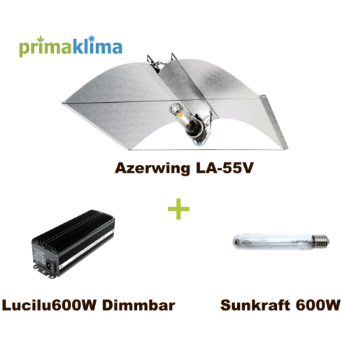 Prima klima komplettset HPS 600W