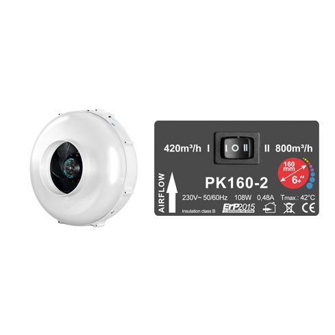 PRIMA KLIMA Ventilator PK160-2 Two speed