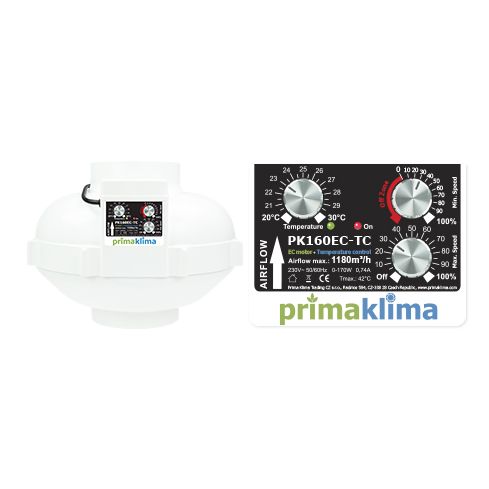 Prima klima Ventilator PK160EC-TC 1180 m3/h