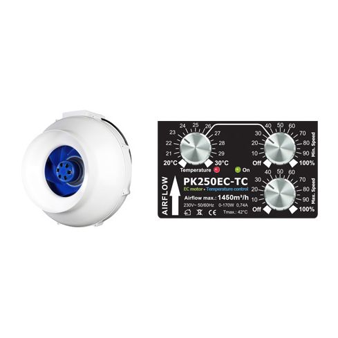PRIMA KLIMA Ventilator PK250EC-TC