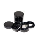 Grinder metal  schwarz 50mm 4 part