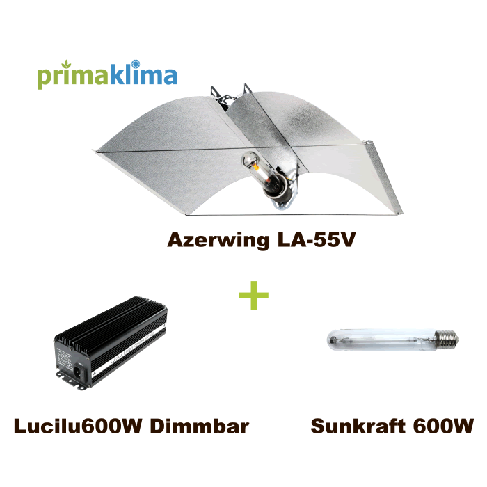 Prima klima komplettset HPS 600W
