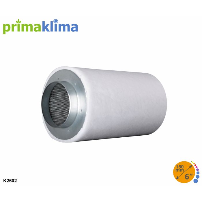 Prima klima Aktivkohle filter K2602 ECO Carbon Filter 150mm 475 - 620m³/h